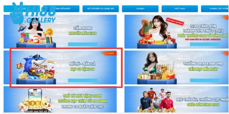 Điểm qua thông tin chương trình tặng thưởng 50 điểm khủng tại Hi88