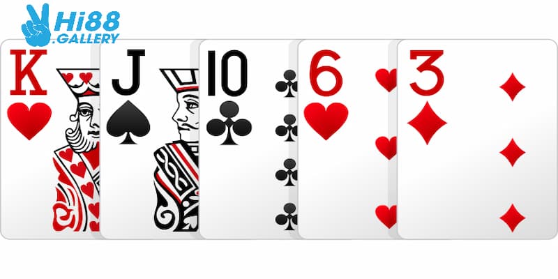 Bài rác được xem là yếu và dễ thua nhất trong bài Poker trực tuyến